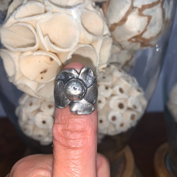 Sterling silver ring. - Picture 4 of 7
